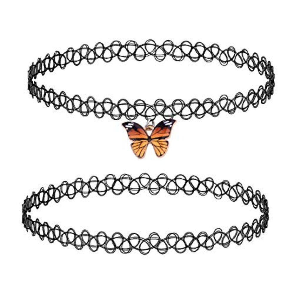 2PCβ Tattoo Choker Necklace